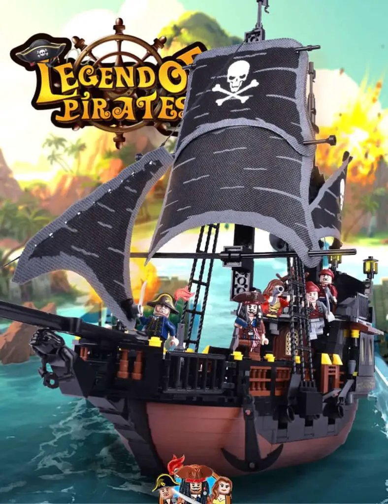 GUDI Piratenschip LEGO AliExpress