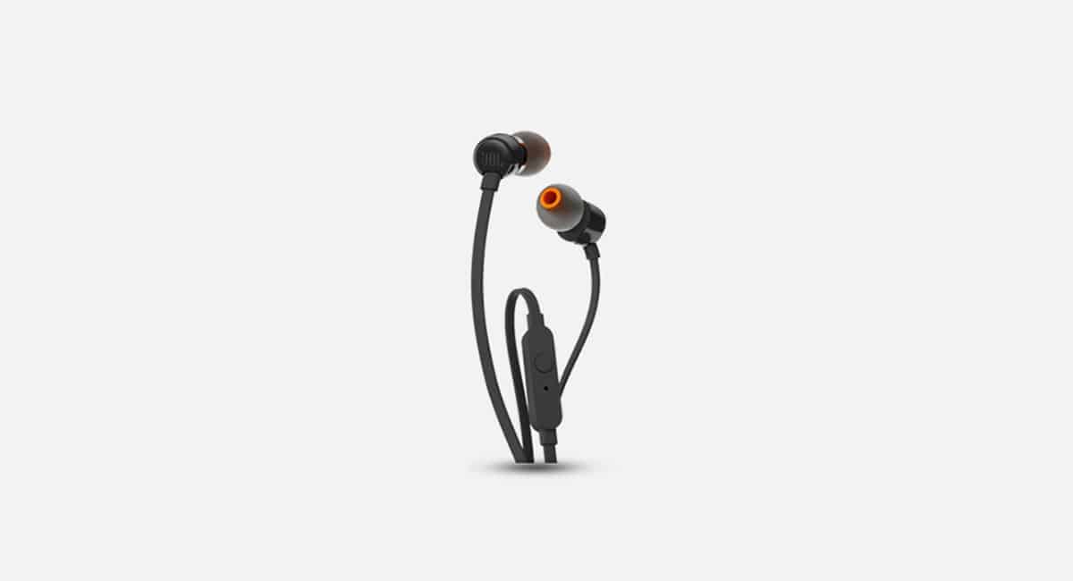 JBL oortjes met draad, smart touch
